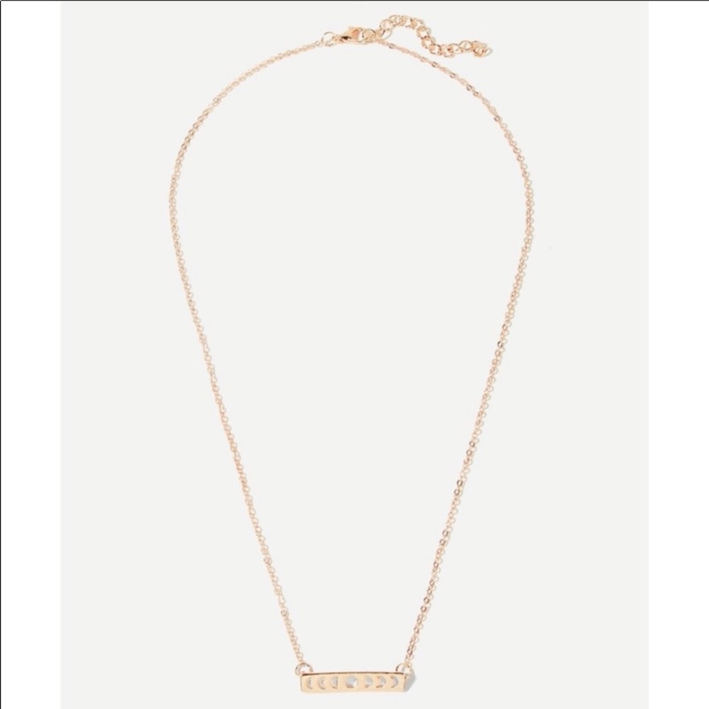 ๐ 5/$35 || ๐ Phases Bar Necklace - Picture 3 of 3